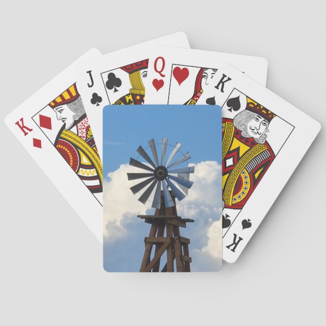 Jeu De Cartes Photo Wind Mill (dos)