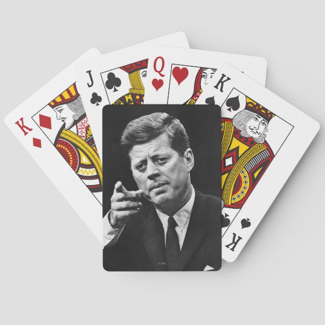 Jeu De Cartes Photographe de John F. Kennedy 3 (dos)