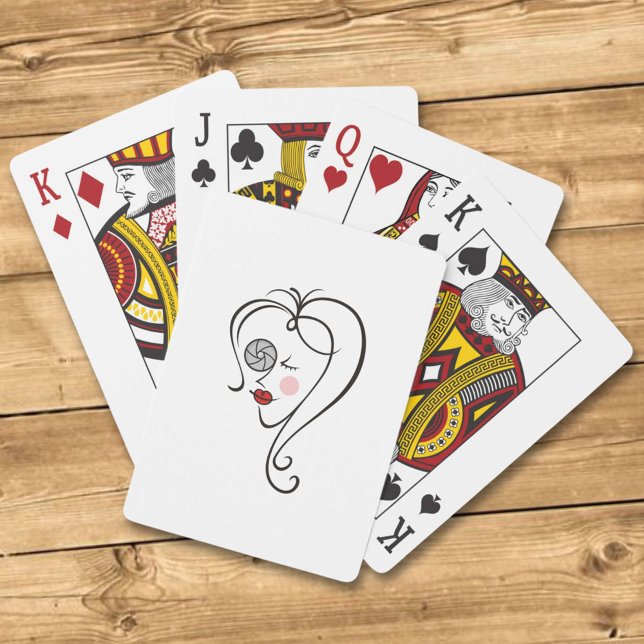 Jeu De Cartes Photographe féminine (Créateur téléchargé)