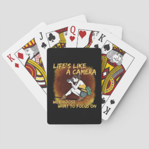 Jeu De Cartes Photographie - La vie comme une caméra photographe