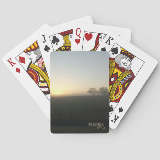 Jeu De Cartes Photographie naturelle de la Floride au lever du s