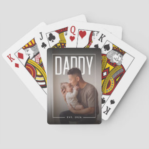 Jeu De Cartes PhotoPop Papa Est Année personnalisée