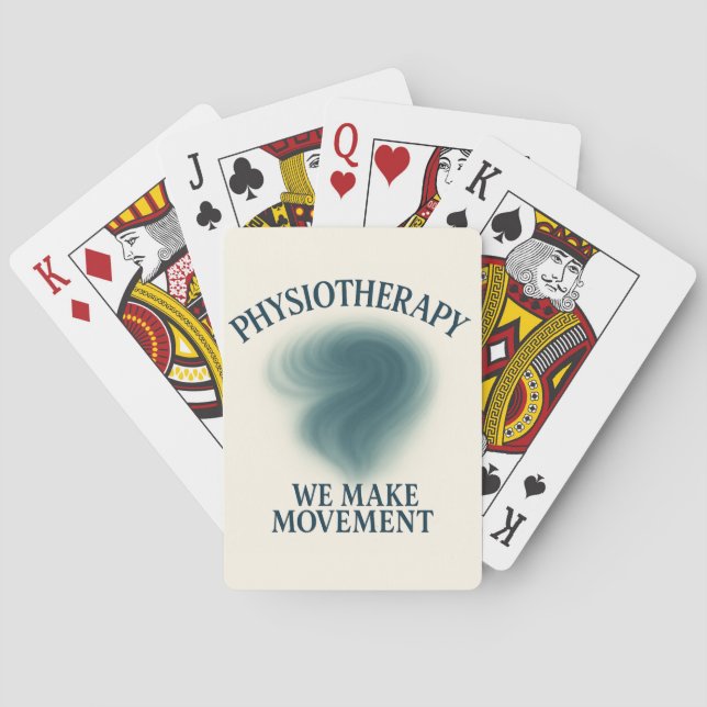 Jeu De Cartes Physiothérapie - Art Moderne (dos)