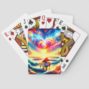 Jeu De Cartes Piano Art