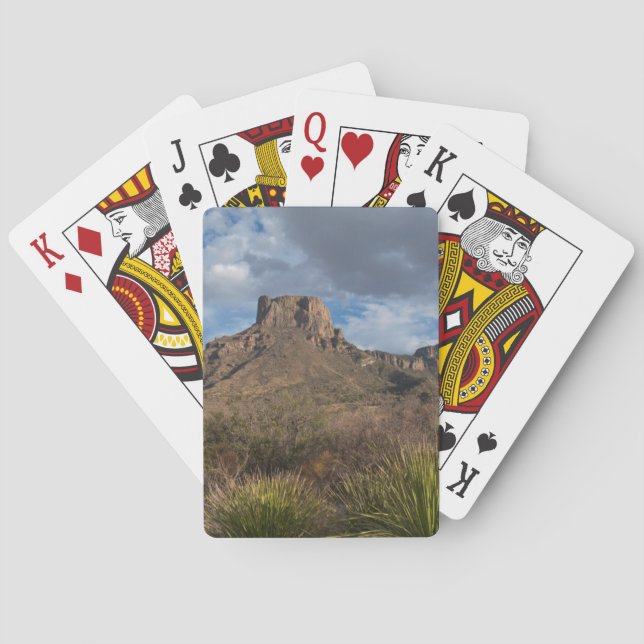 Jeu De Cartes Pic Casa Grande, Bassin Chisos, Big Bend (dos)