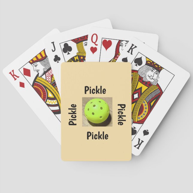 Jeu De Cartes Pickleball  (dos)