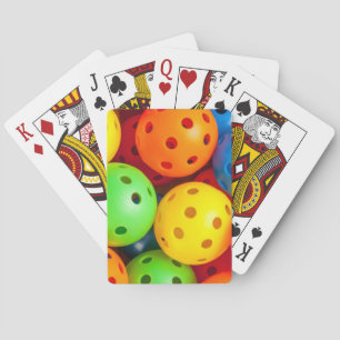 Jeu De Cartes Pickleball Coloré