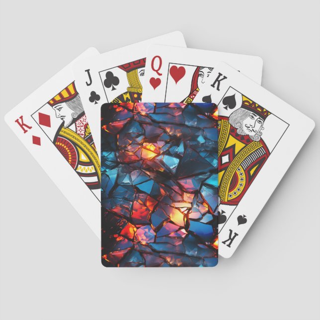 Jeu De Cartes Pièces d'art (dos)