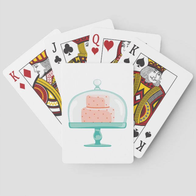 Jeu De Cartes Piédestal de gâteau (dos)