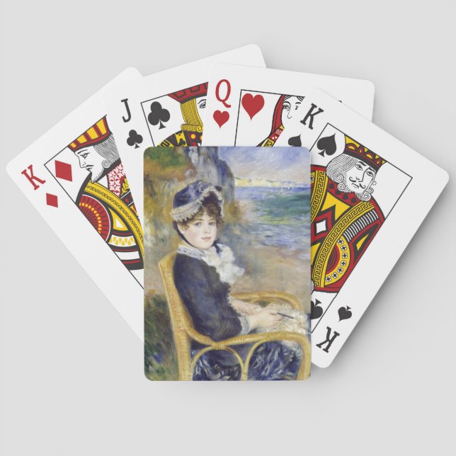 Jeu De Cartes Pierre-Auguste Renoir - En bord de mer (dos)