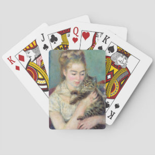 Jeu De Cartes Pierre-Auguste Renoir - Femme au chat
