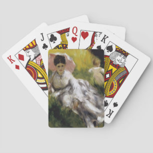 Jeu De Cartes Pierre-Auguste Renoir - Femme avec parasol