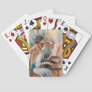 Jeu De Cartes Pierre Auguste Renoir - Jeunes filles au piano