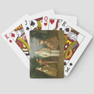Jeu De Cartes Pierrot et Arlequin