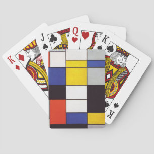 Jeu De Cartes PIET MONDRIAAN - Compositon A 1923