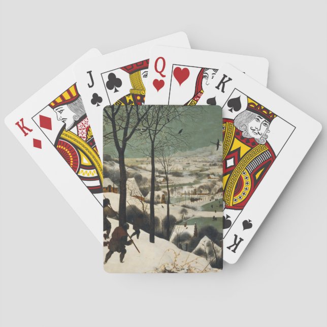 Jeu De Cartes Pieter Bruegel L'Ancien - Chasseurs Dans La Neige (dos)