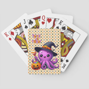Jeu De Cartes Pieuvre Halloween Trick or Treat