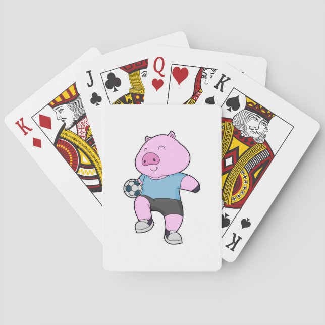 Jeu De Cartes Pig Soccer joueur Soccer (dos)