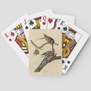 Jeu De Cartes Pigeon voyageur des oiseaux d'Amérique d'Audubon