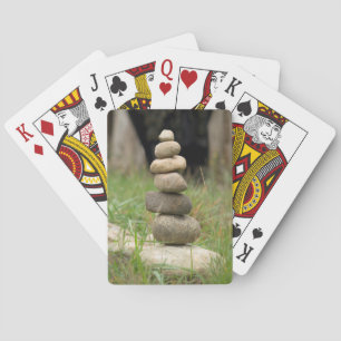 Jeu De Cartes Pile De Roches Balancées