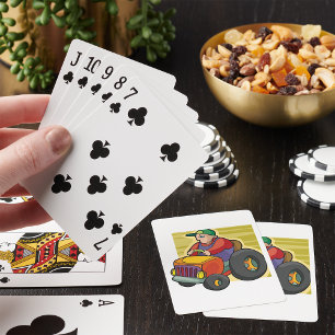 Jeu De Cartes Pilote de tracteur