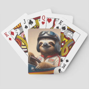 Jeu De Cartes Pilote Sloth Racecar