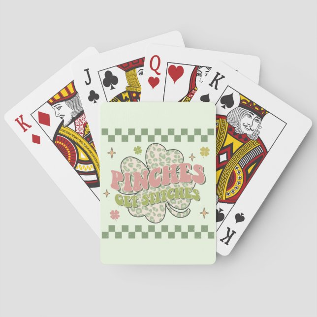 Jeu De Cartes Pinches Obtenir des points (dos)