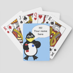 Jeu De Cartes Pingouin de dessin