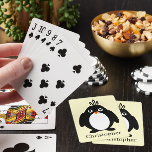 Jeu De Cartes Pingouin Design Jouer des cartes