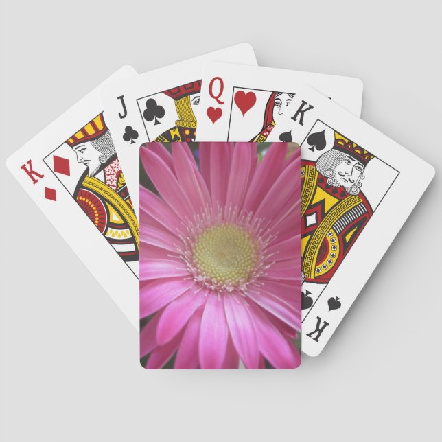 Jeu De Cartes Pink Daisy Princess (dos)