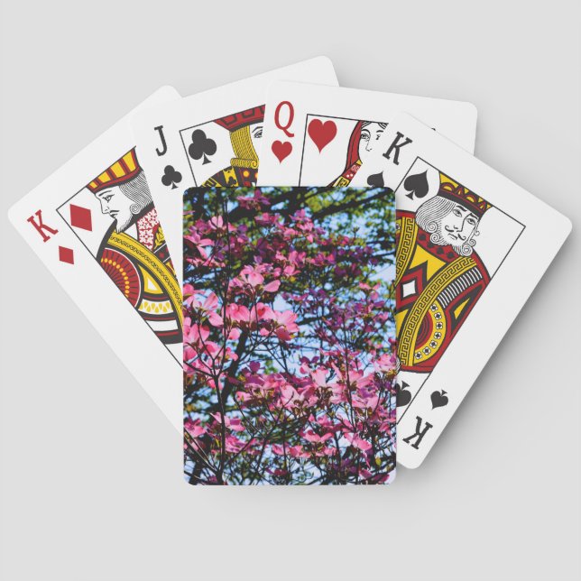 Jeu De Cartes Pink flowering Dogwood tree (dos)