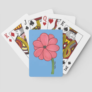 Jeu De Cartes Pink Full Flower