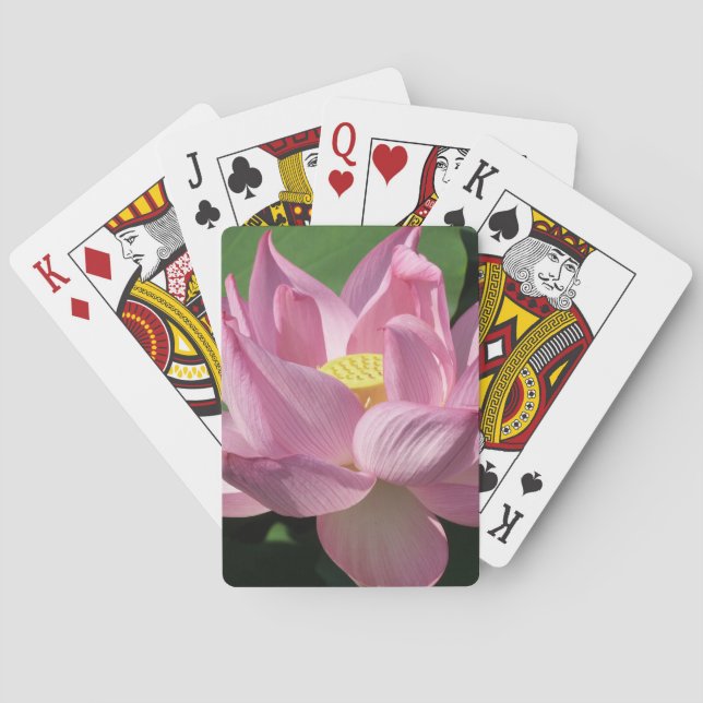 Jeu De Cartes Pink Lotus Flower IV (dos)
