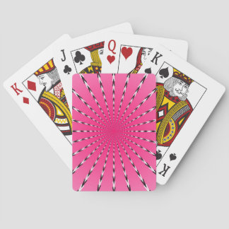 Jeu De Cartes Pink Sun Beam Tie Dye Motif Extreme