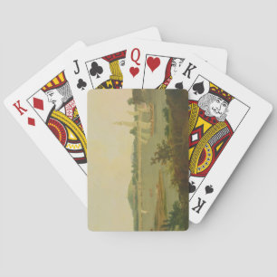 Jeu De Cartes Pinnace qui descend le Gange après le fort de Mong