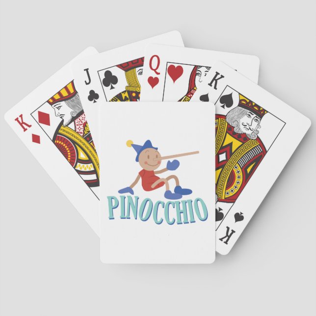 Jeu De Cartes Pinocchio Kid (dos)
