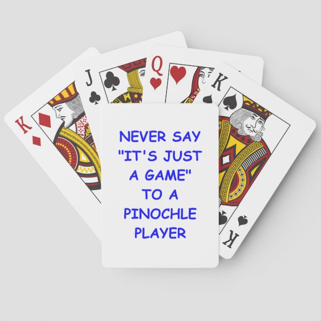 Jeu De Cartes pinochle (dos)