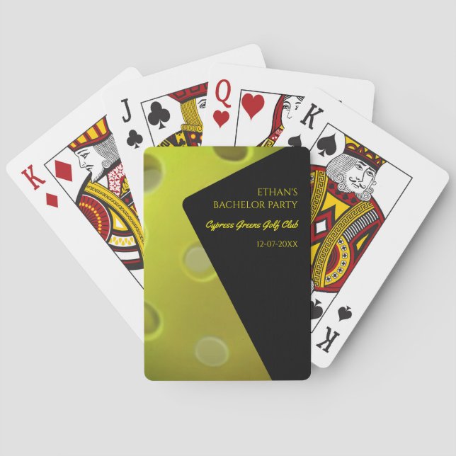 Jeu De Cartes Pique-nique fête d'anniversaire sport (dos)