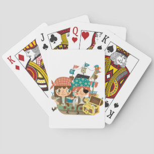 Jeu De Cartes Pirates avec le trésor