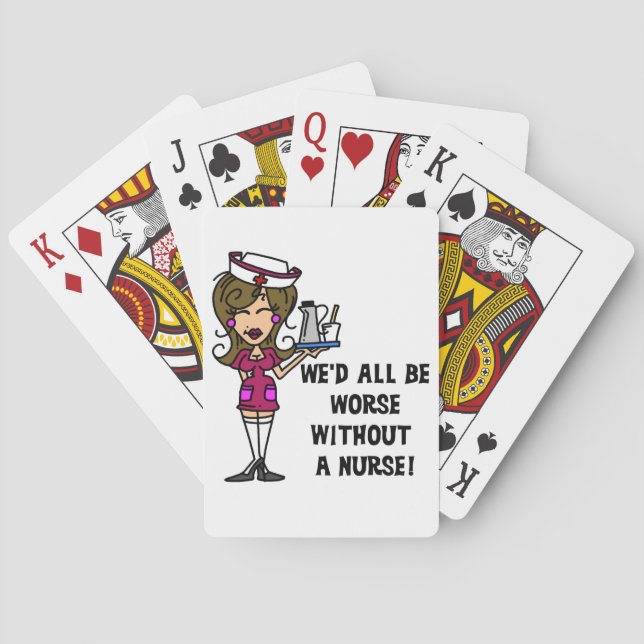 Jeu De Cartes Pire sans infirmière (dos)
