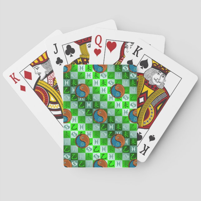 Jeu De Cartes Pisces & Wood Goat (dos)
