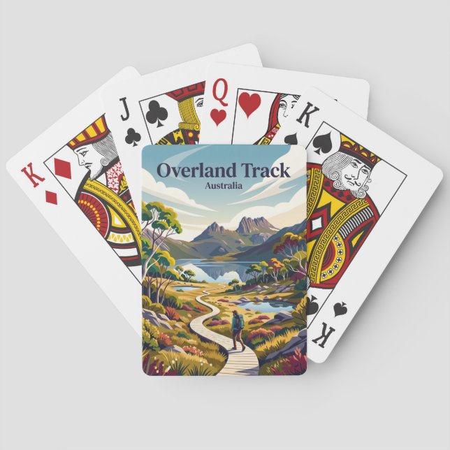 Jeu De Cartes Piste Overland Australie (dos)
