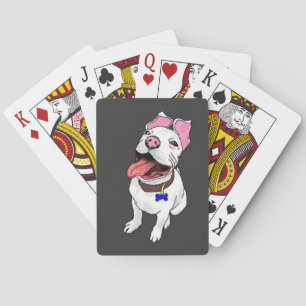 Jeu De Cartes Pit Bull Puppy Playing Cartes Deck