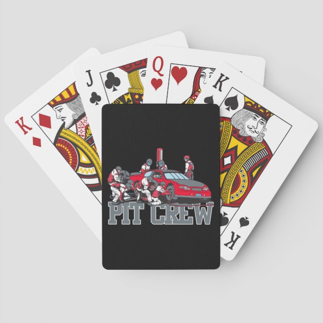 Jeu De Cartes Pit Crew (dos)