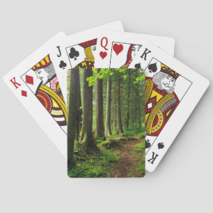 Jeu De Cartes Pittoresque Green Forest Trail