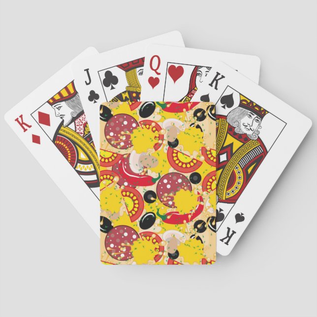 Jeu De Cartes Pizza (dos)