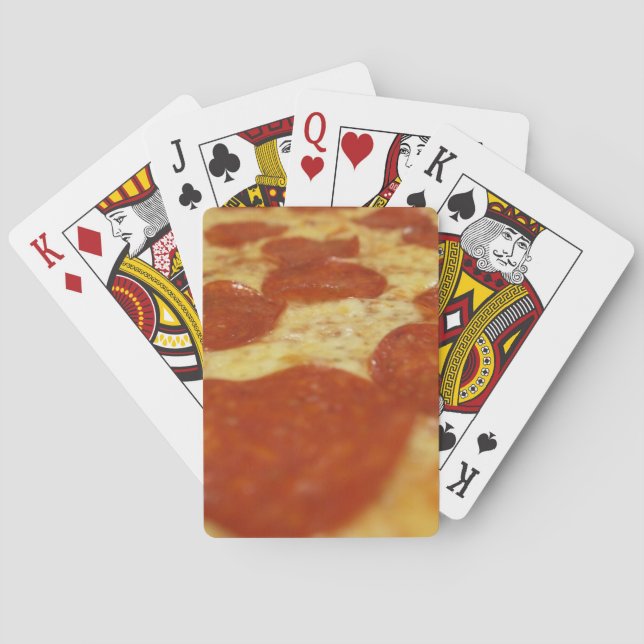 Jeu De Cartes pizza pepperoni (dos)