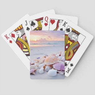 Jeu De Cartes Plage de Seashell Nature paisible