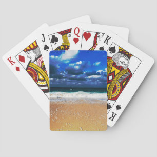 Jeu De Cartes Plage exotique nuageuse