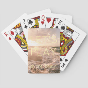 Jeu De Cartes Plage Thématique Jouer des cartes avec devis